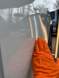 Paintless Dent Repair Process Applied